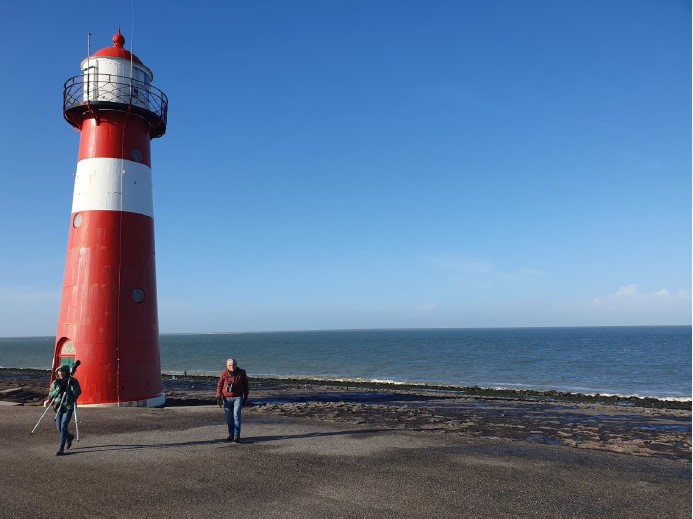(Zeeland). Foto van Yolanda Calandt.
Vuurtoren